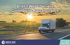 Bristol West Commercial Auto Postcard